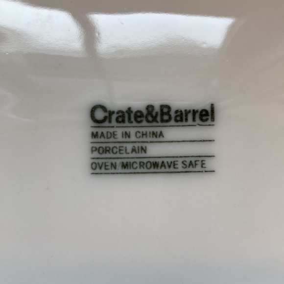 Crate&Barrel sushi plates dipping sauce plates chopsticks for two - Picture 7 of 9